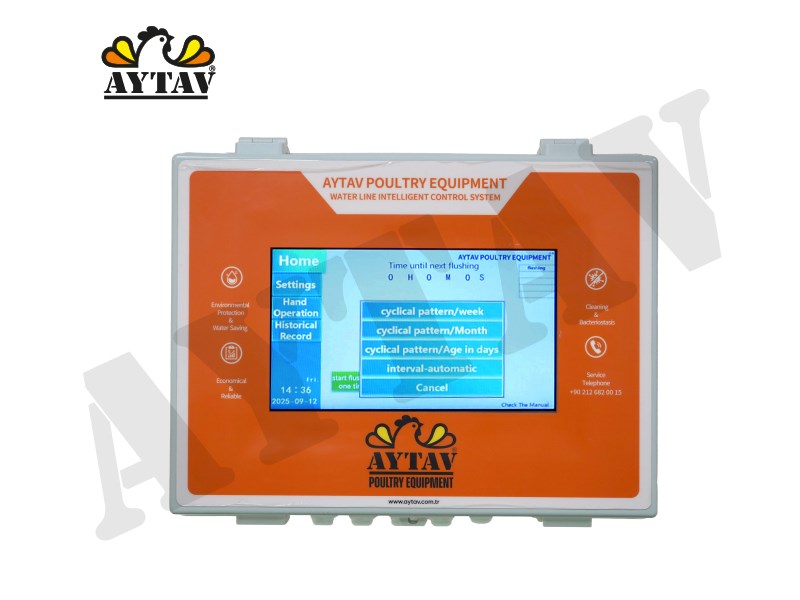 شاشة و حساس نظام تفريغ المياه